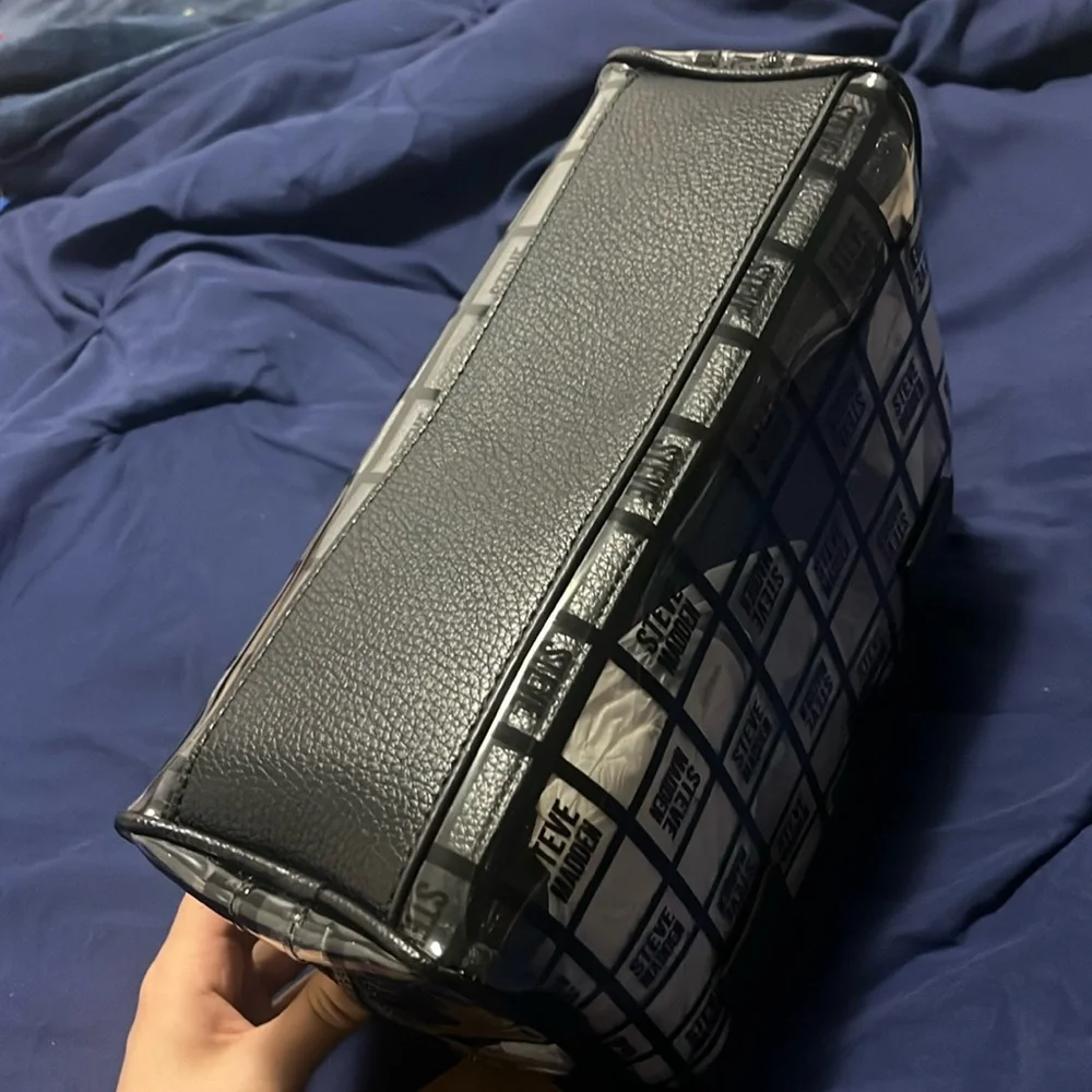 steve maden- brand new large toletrie bag with small cosmetic bag